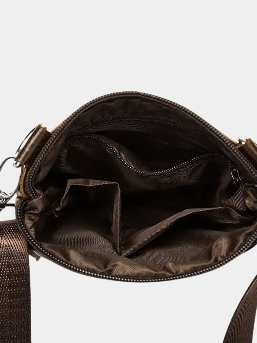 Crossbody Leather Shoulder Bag - Nordwr