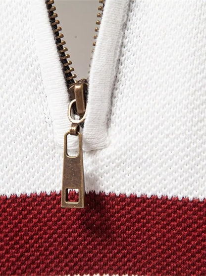 Quarter-Zip Jumper Sweater - Nordwr