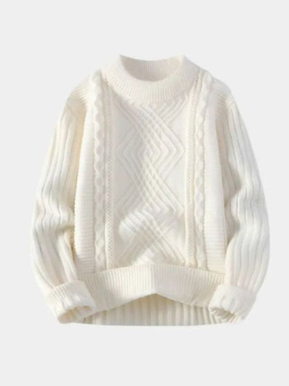 Minimalist Textured Sweater - Nordwr