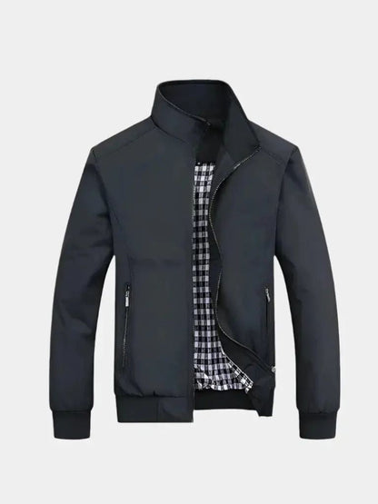 Casual Solid Bomber Jacket - Nordwr