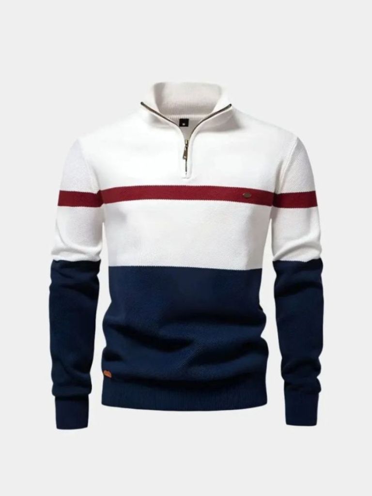 Quarter-Zip Jumper Sweater - Nordwr