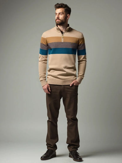 Minimalist High Collar Sweater - Nordwr