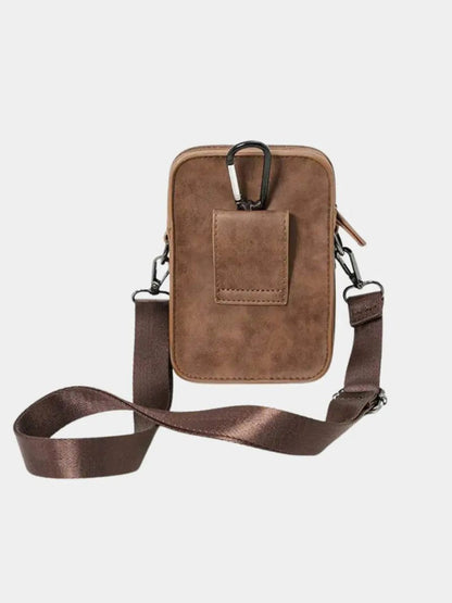 Vintage Mini Leather Crossbody Shoulder Bag - Nordwr