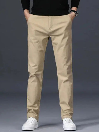 Minimalist Straight Trousers - Nordwr