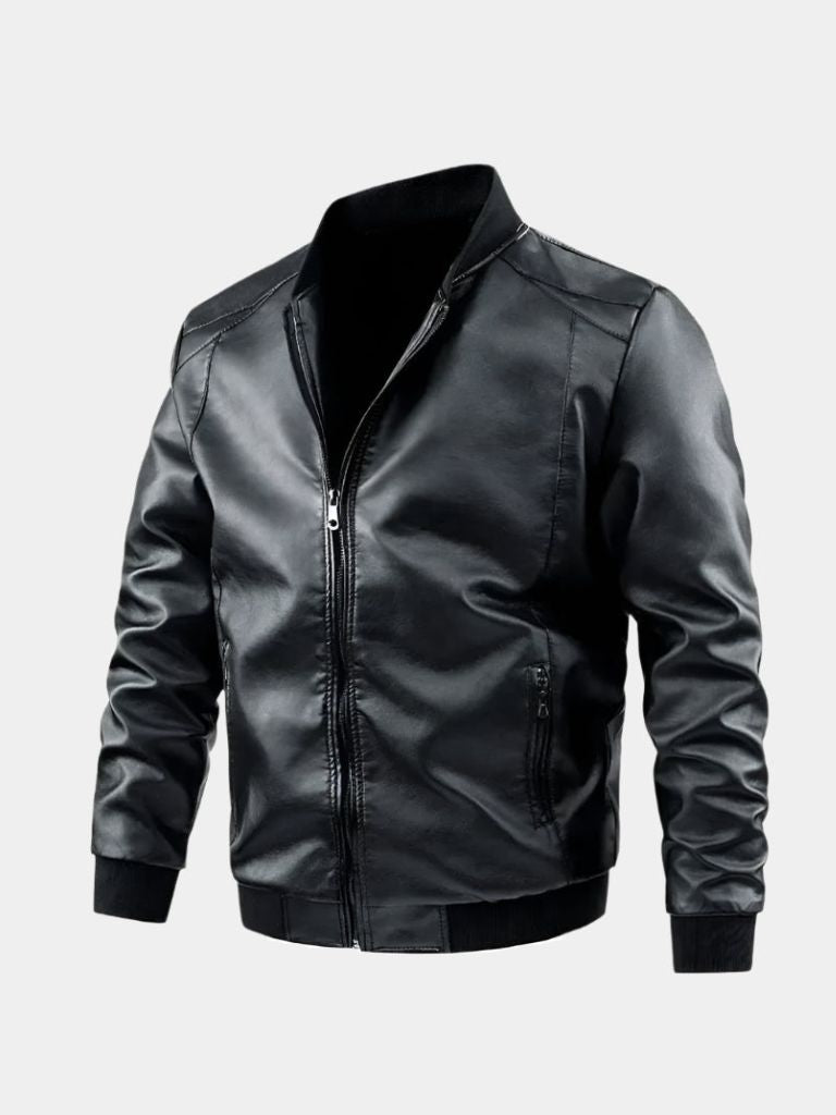 Essential Leather Jacket - Nordwr