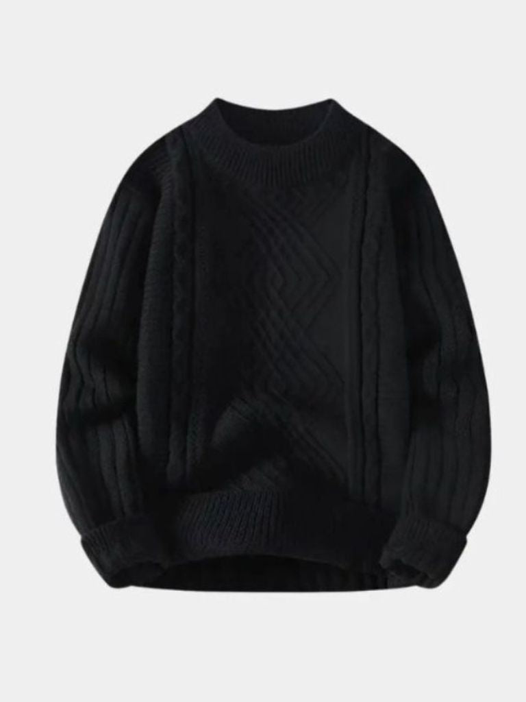 Minimalist Textured Sweater - Nordwr