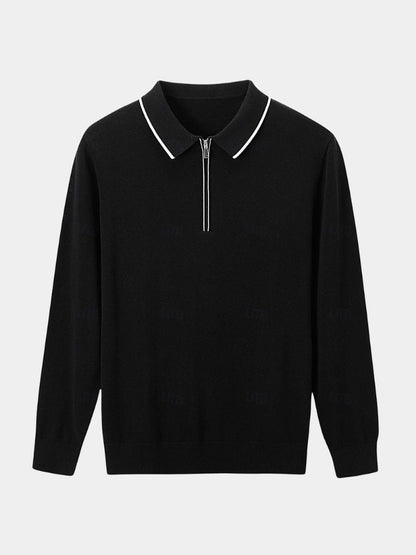 Ivory Elite Long Sleeve Polo – Nordwr