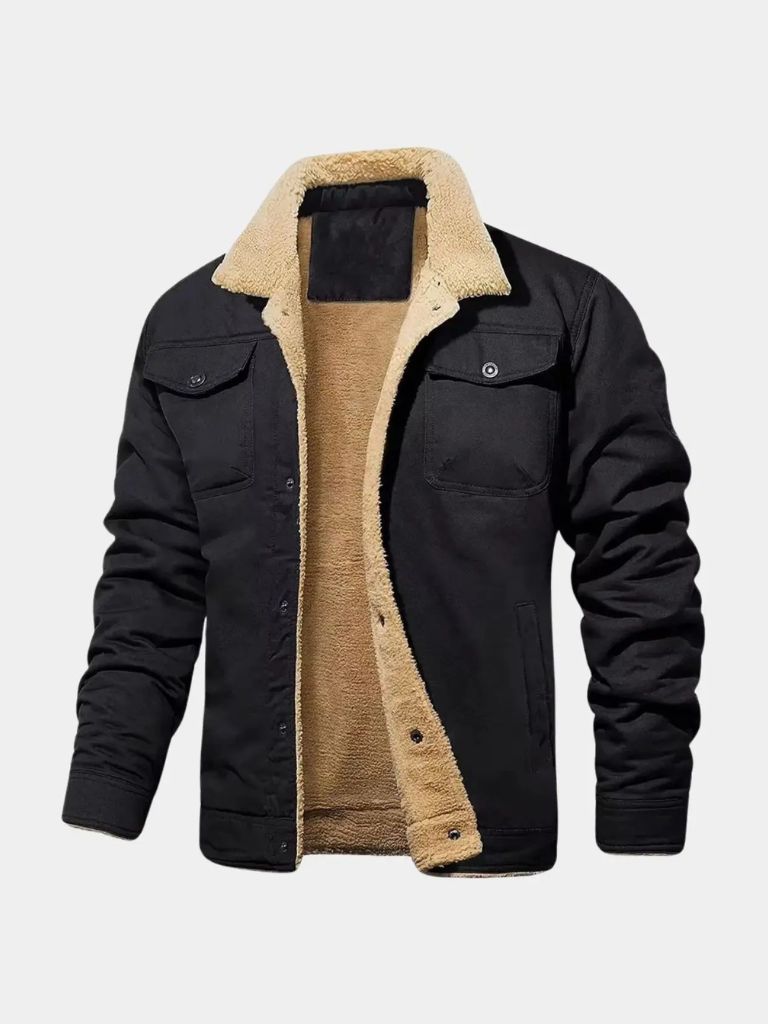 Vintage Fleece Bomber Jacket - Nordwr