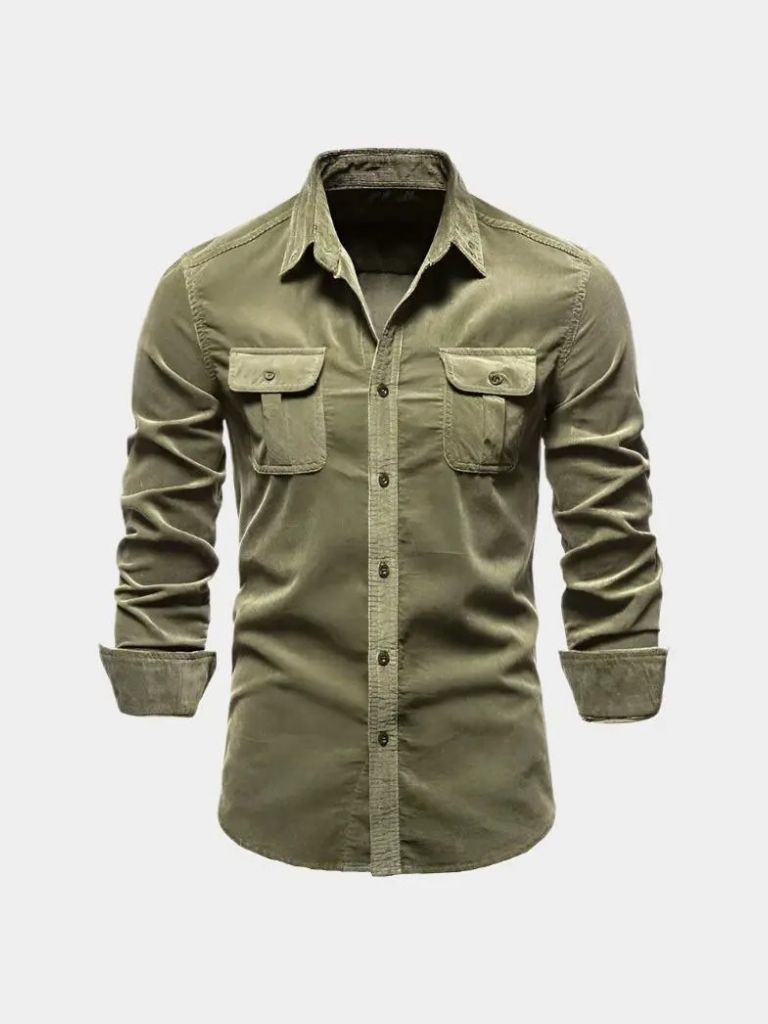 Casual Business Corduroy Shirt - Nordwr