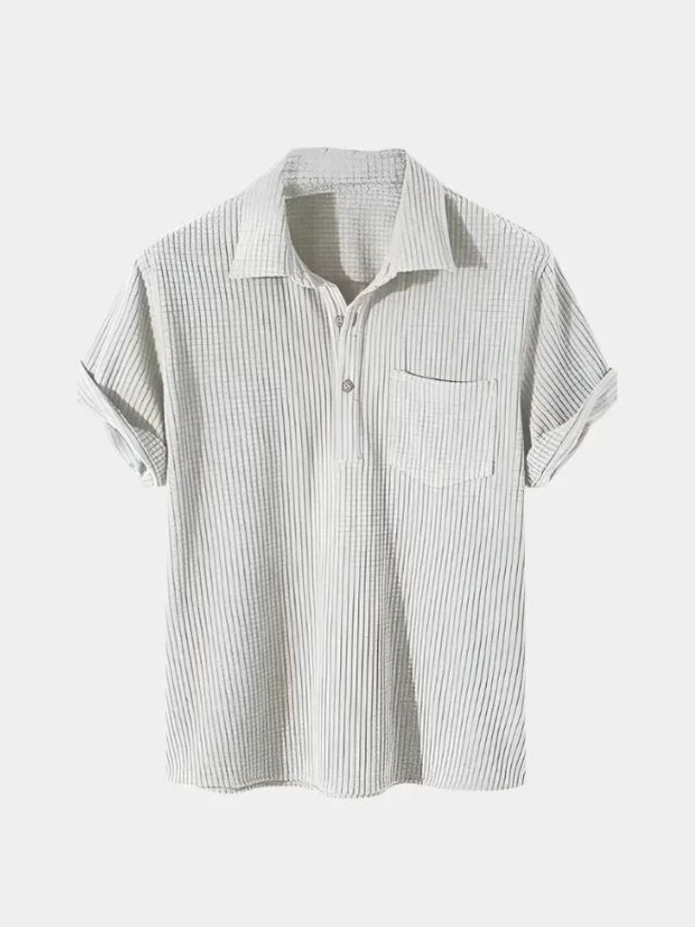 Textured Short Sleeve Shirt - Nordwr