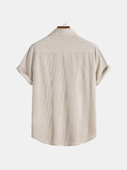 Minimalist Corduroy Shirt - Nordwr