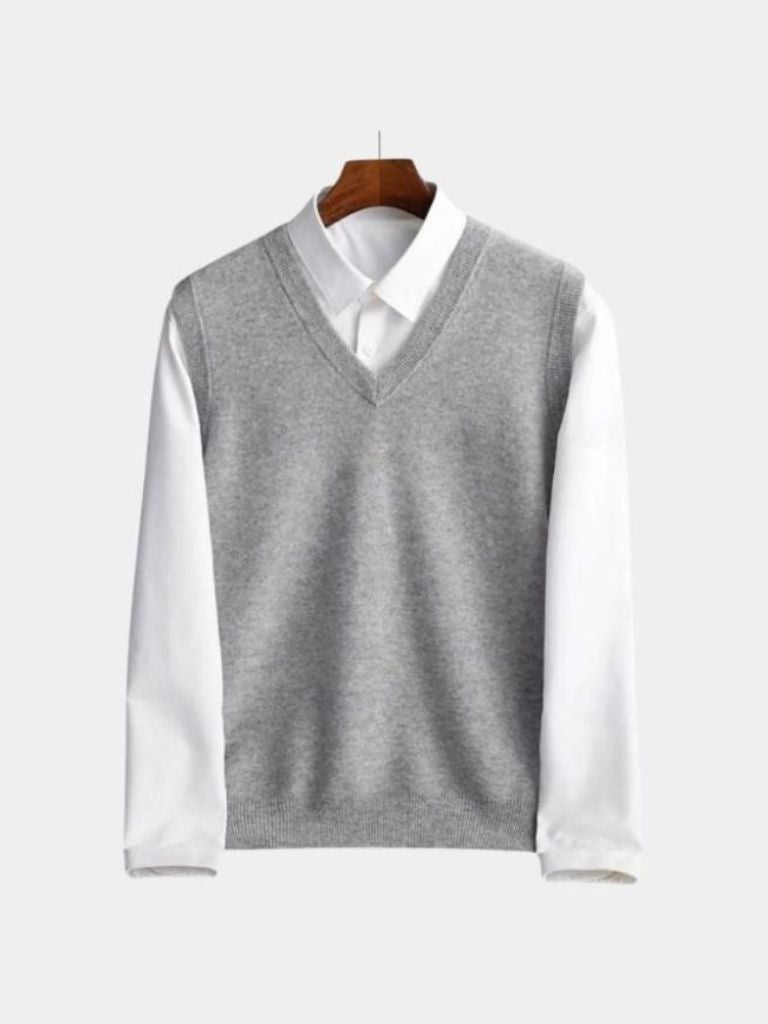 100% Merino Wool Sweater Vest - Nordwr
