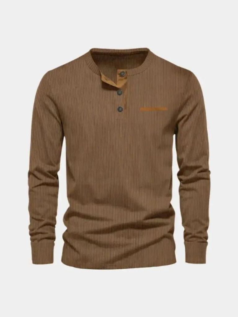 Corduroy Long Sleeve T-Shirt - Nordwr