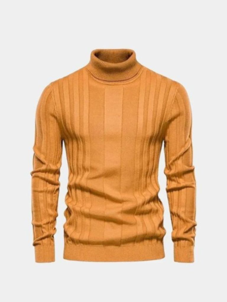Turtleneck Knitwear Pullover Sweater - Nordwr