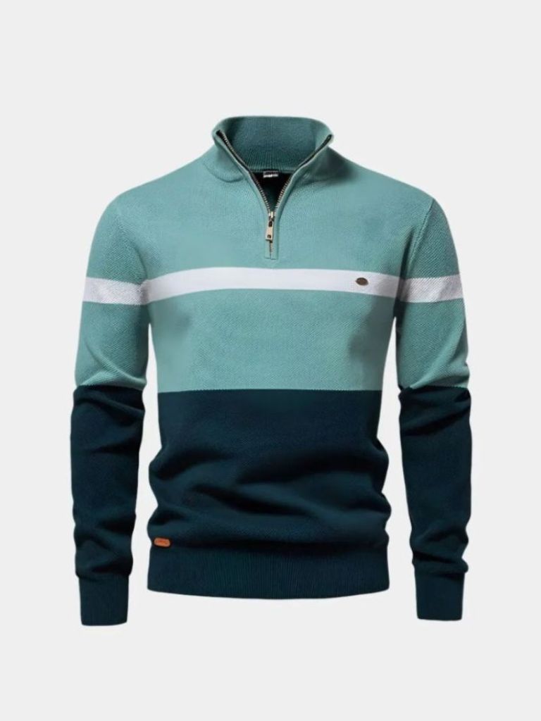 Quarter-Zip Jumper Sweater - Nordwr
