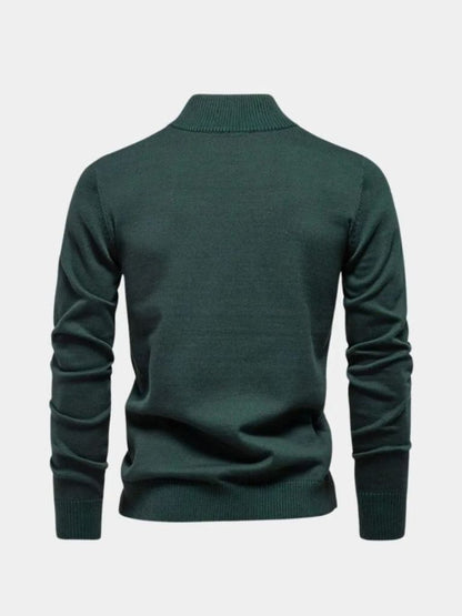 Essential Quarter-Zip Jumper Sweater - Nordwr