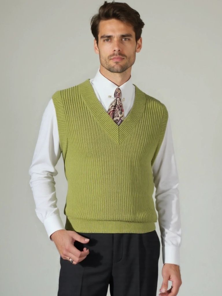 Knit Vest Waistcoat - Nordwr