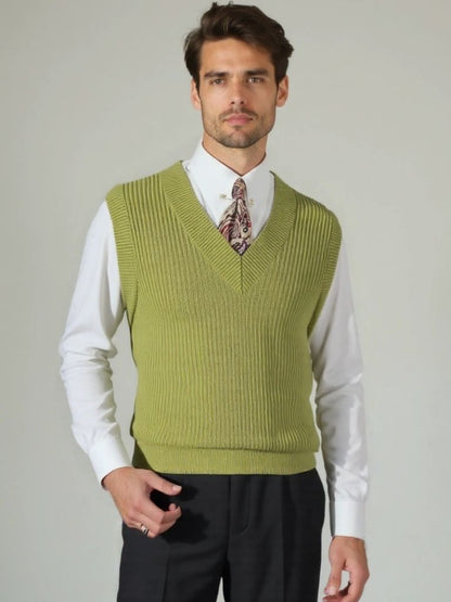 Knit Vest Waistcoat - Nordwr