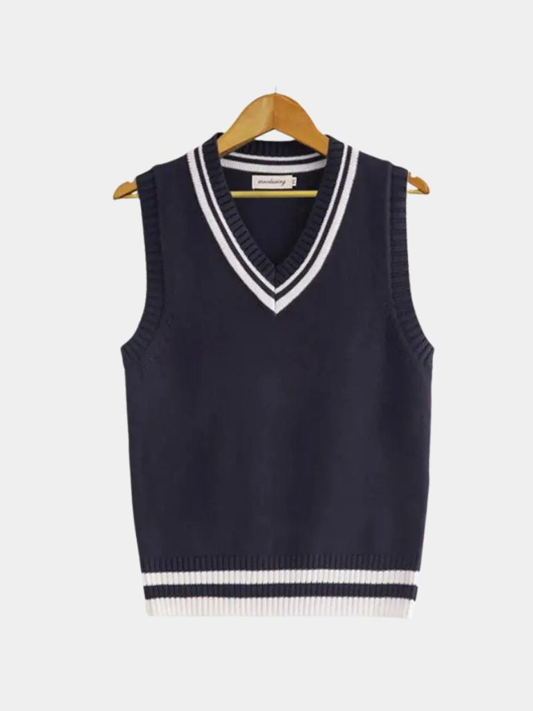 Old Money Essential Knit Vest - Nordwr