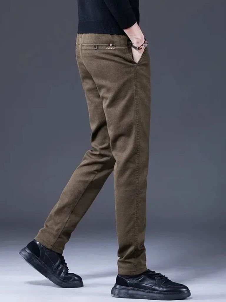 Essential Stretchy Straight Trousers - Nordwr