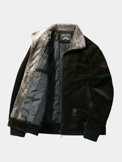Thermal Windbreaker Corduroy Jacket - Nordwr