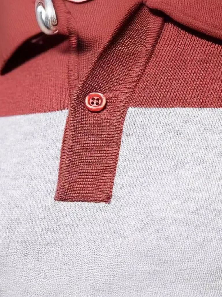 Knit Color Half Zip Knitwear - Nordwr
