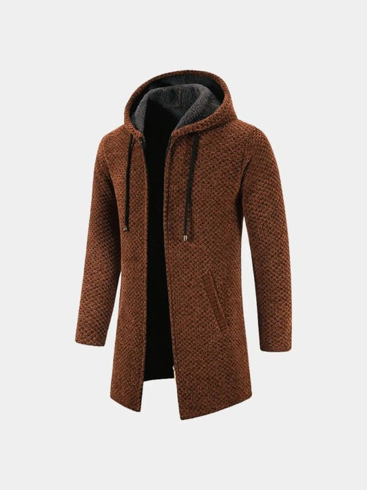 Lugano Knitted Hooded Winter Coat - Nordwr