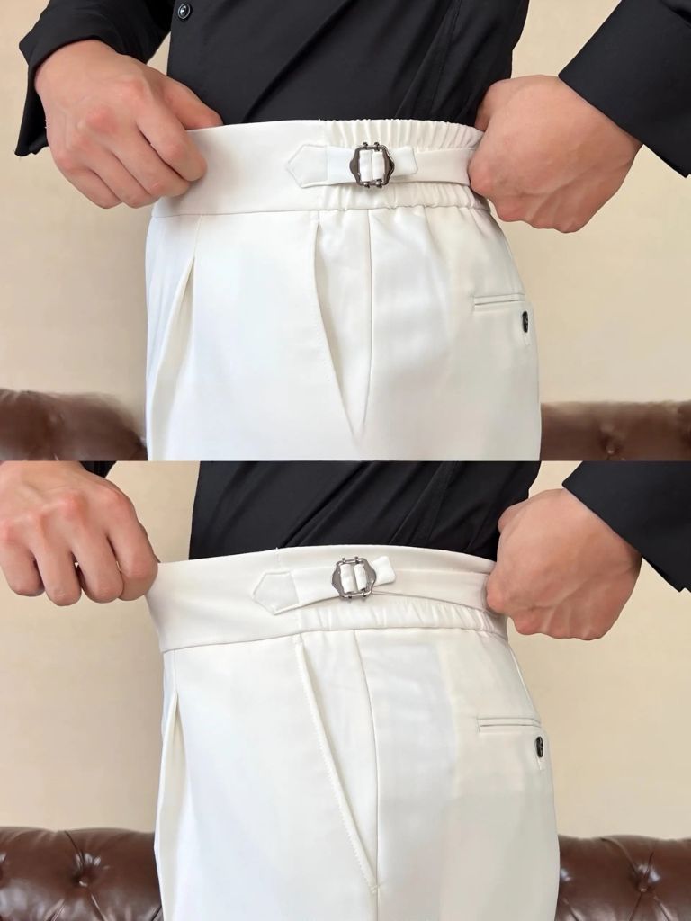 Classic Italia Sidetab Elastic Trousers - Nordwr