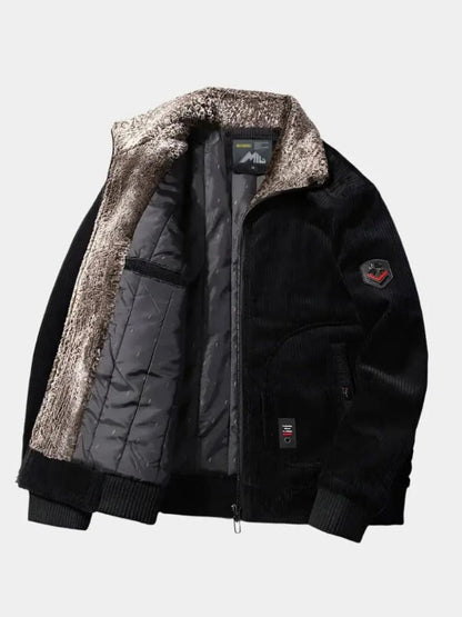 Thermal Windbreaker Corduroy Jacket - Nordwr