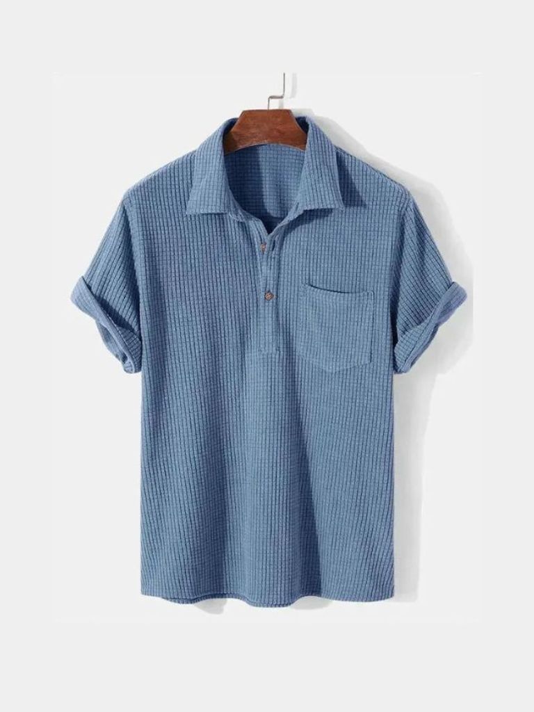 Textured Short Sleeve Shirt - Nordwr