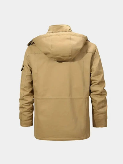 Fleece Hooded Bomber Jacket - Nordwr