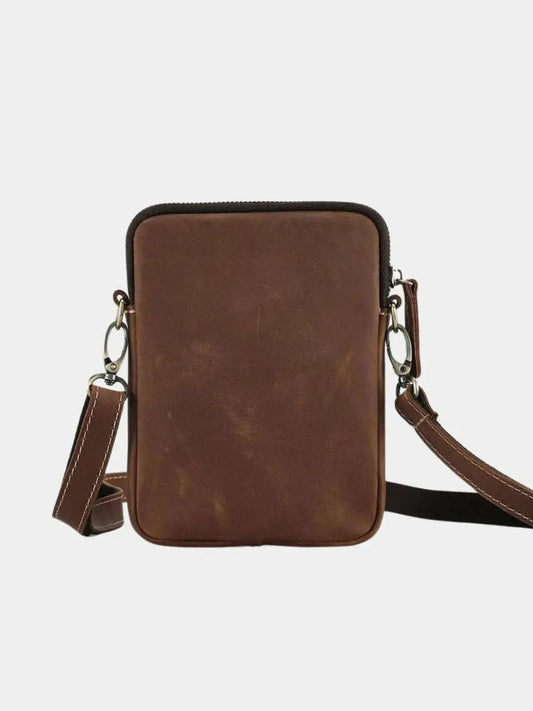 Minimalist Crossbody Leather Bag - Nordwr