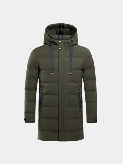 Minimalist Long Puffer Jacket - Nordwr