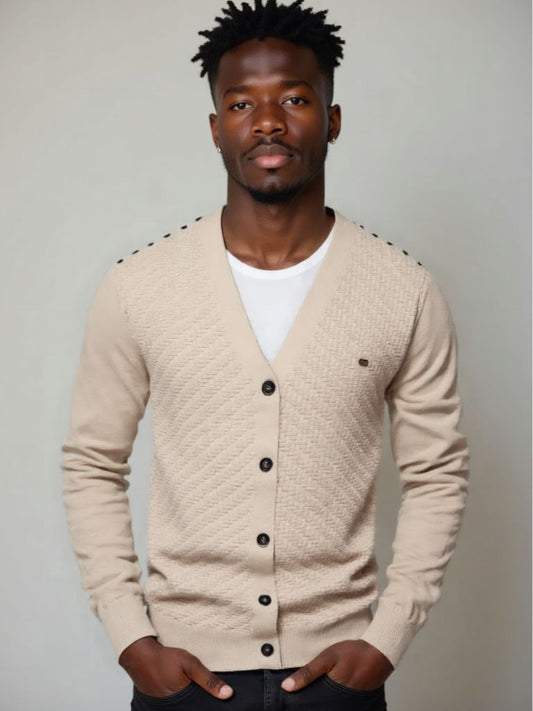 V Neck Knitwear Cardigan - Nordwr