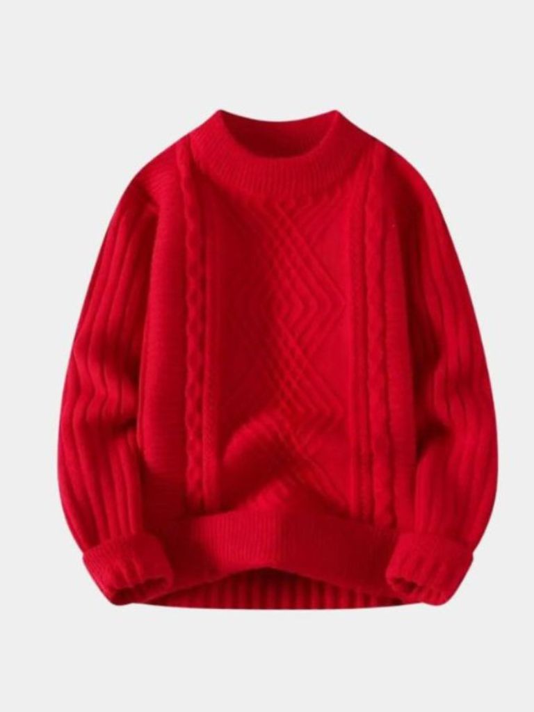 Minimalist Textured Sweater - Nordwr