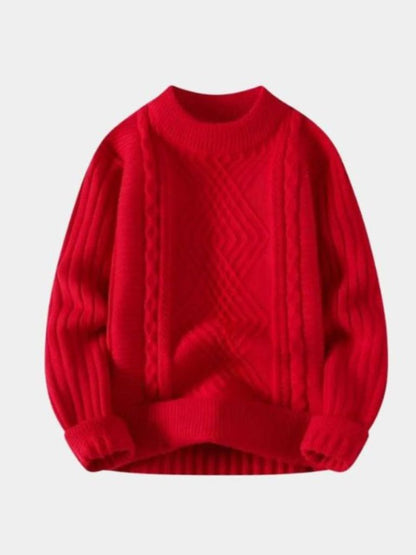Minimalist Textured Sweater - Nordwr