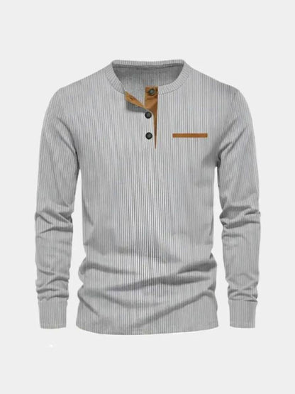 Corduroy Long Sleeve T-Shirt - Nordwr