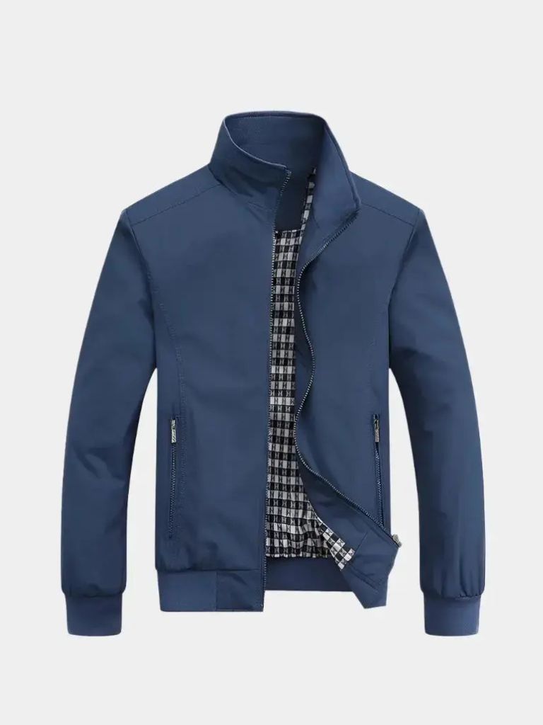 Casual Solid Bomber Jacket - Nordwr