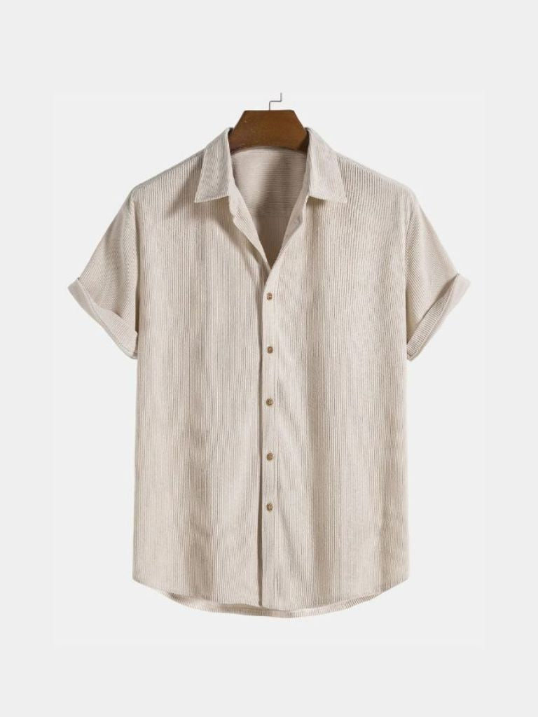 Minimalist Corduroy Shirt - Nordwr