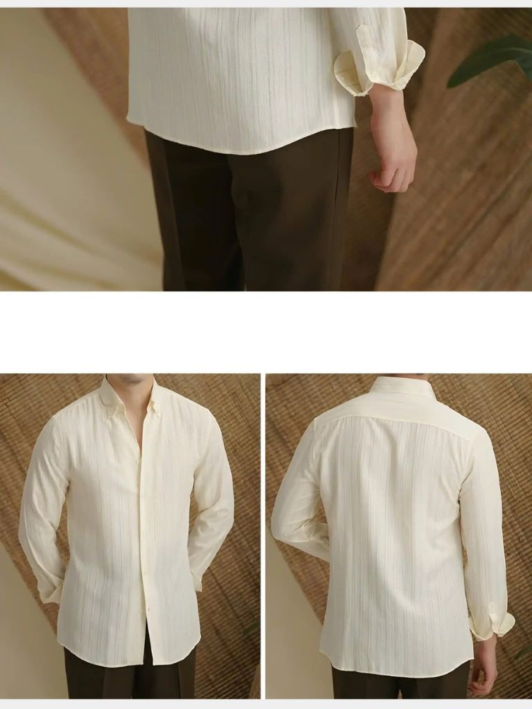 Striped Button Down Seersucker Shirt - Nordwr