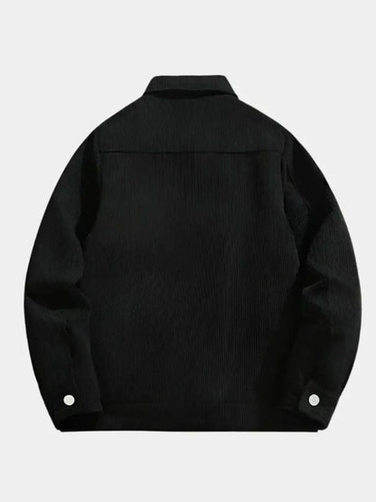 Minimalist Corduroy Sherpa Jacket - Nordwr