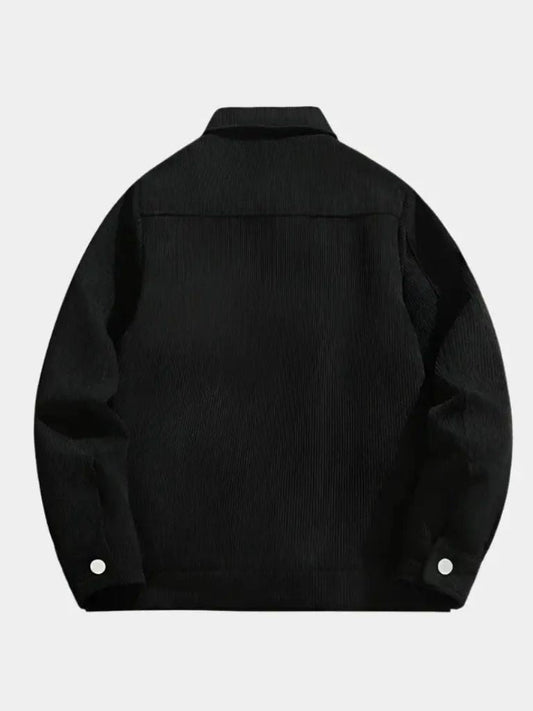 Minimalist Corduroy Sherpa Jacket - Nordwr