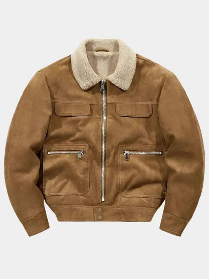 Essential Fleece Suede Jacket - Nordwr