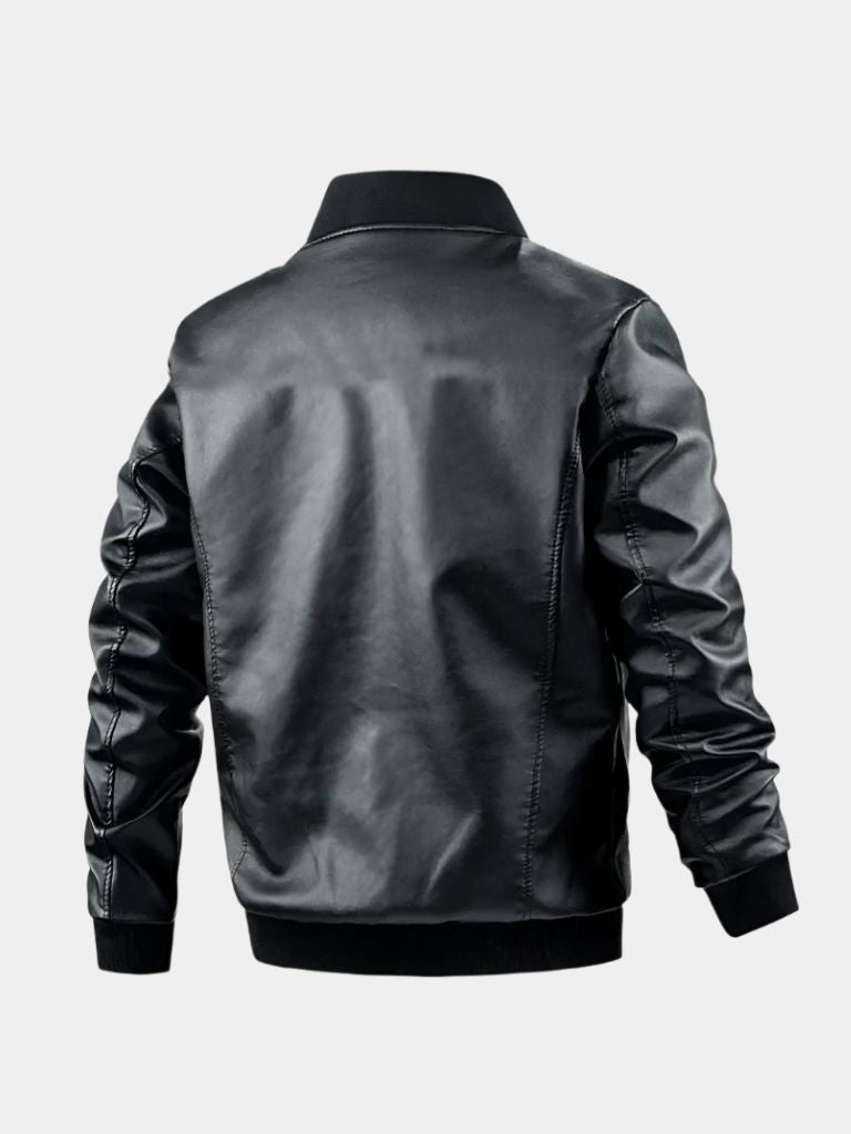 Essential Leather Jacket - Nordwr