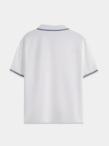 Timeless Black V-Neck Polo - Nordwr