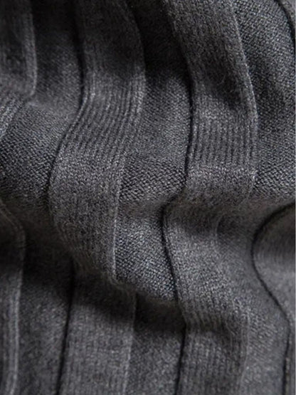 Turtleneck Knitwear Pullover Sweater - Nordwr