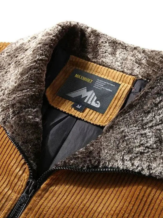 Thermal Windbreaker Corduroy Jacket - Nordwr