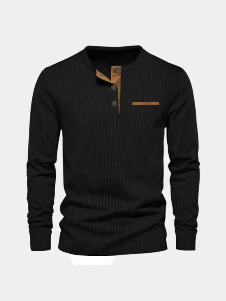 Corduroy Long Sleeve T-Shirt - Nordwr