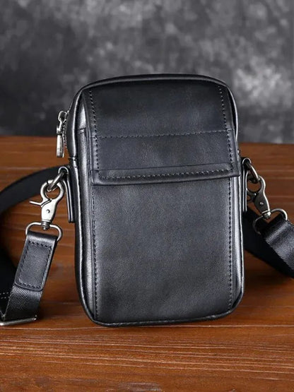 Essential Small Leather Shoulder Bag - Nordwr