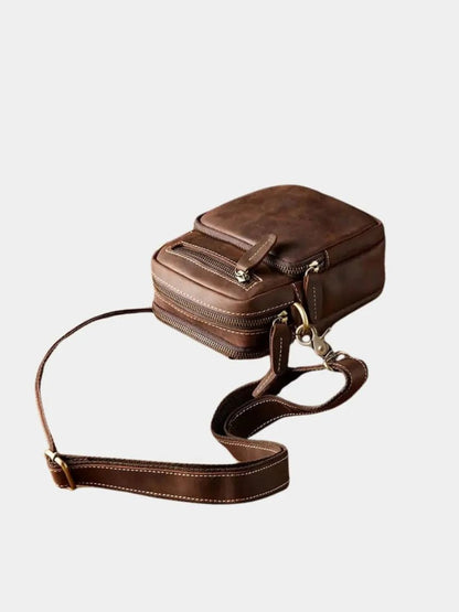 Retro Leather Men's Shoulder Bag - Nordwr